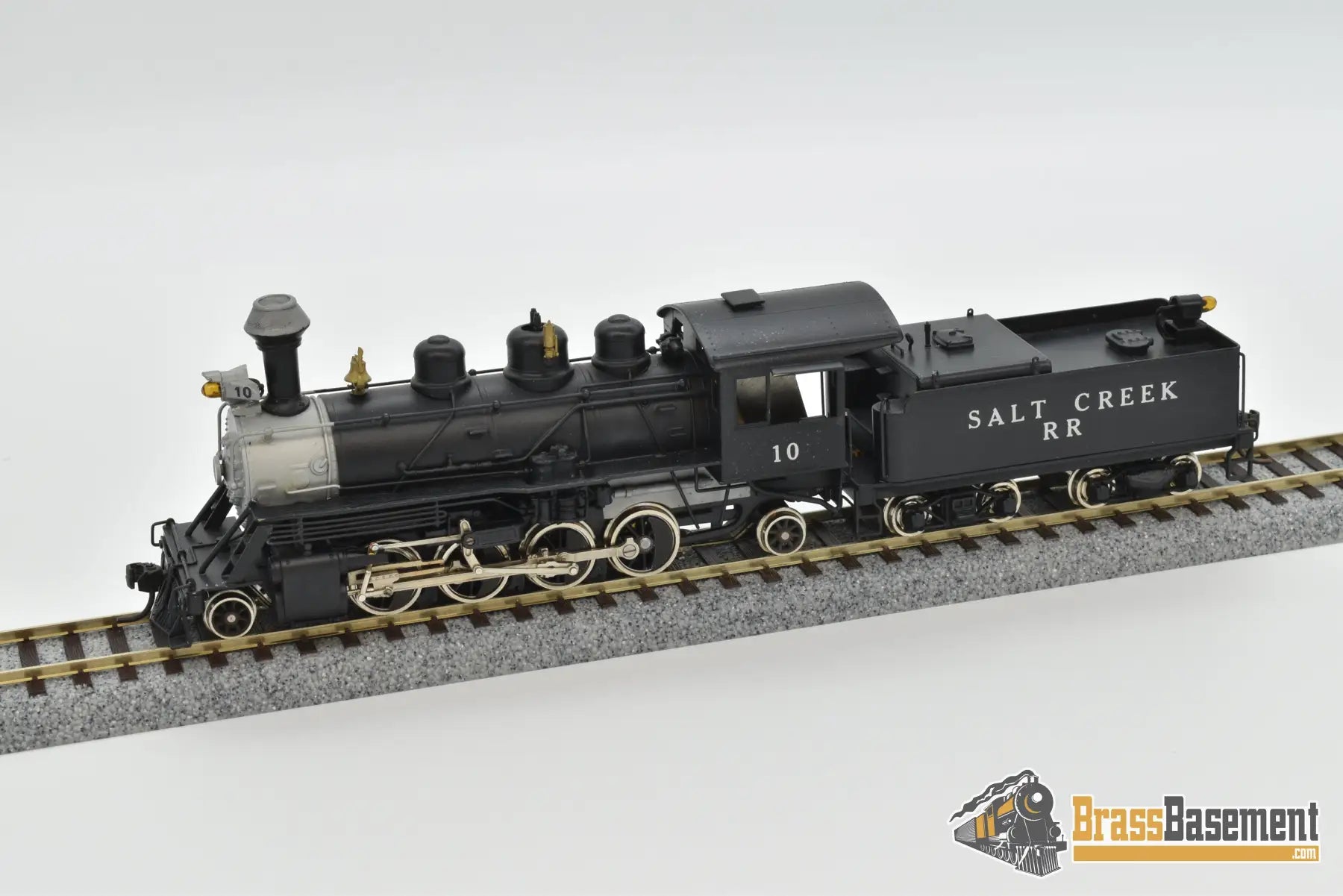 Ho Brass - Nwsl Baldwin 70 - Ton Logging Mikado 2 - 8 - 2 Private Road Steam