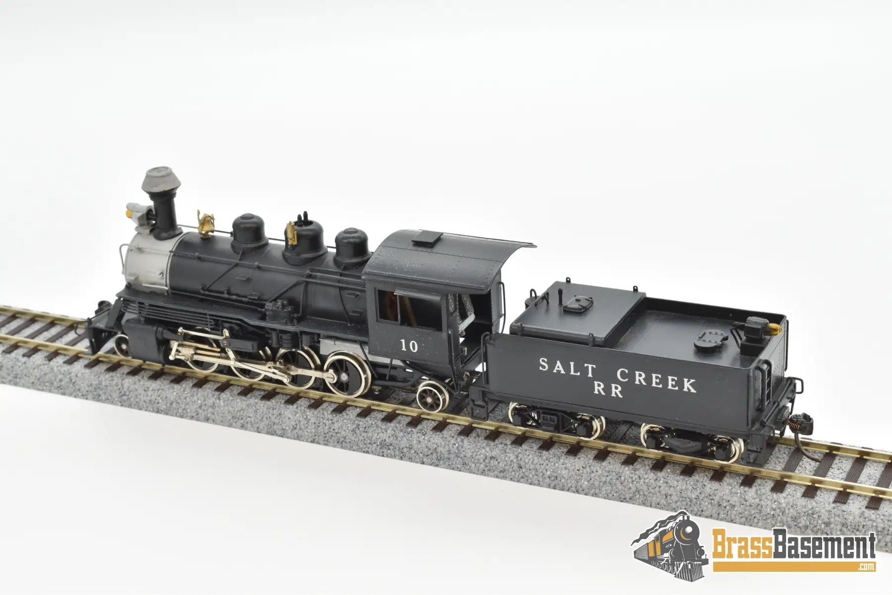 Ho Brass - Nwsl Baldwin 70 - Ton Logging Mikado 2 - 8 - 2 Private Road Steam