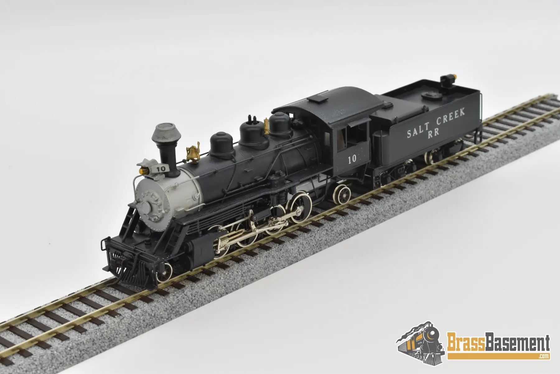 Ho Brass - Nwsl Baldwin 70 - Ton Logging Mikado 2 - 8 - 2 Private Road Steam