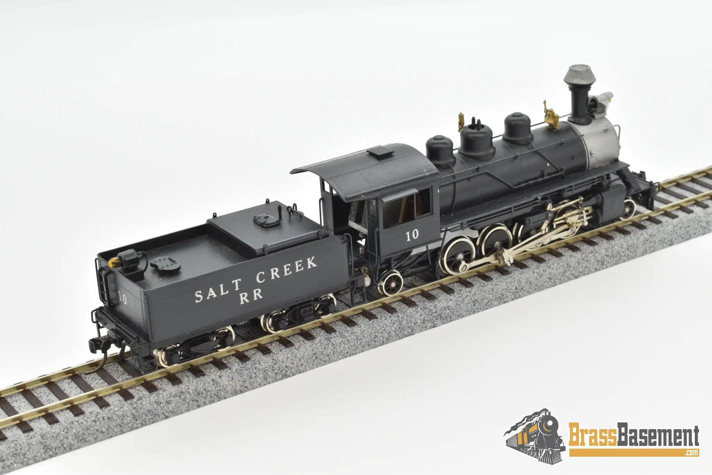 Ho Brass - Nwsl Baldwin 70 - Ton Logging Mikado 2 - 8 - 2 Private Road Steam