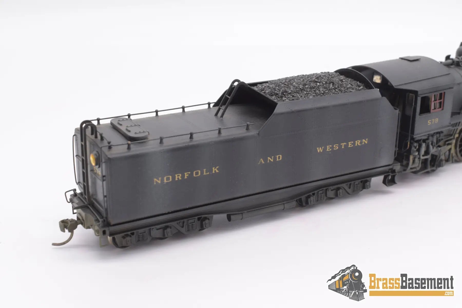 Ho Brass - Nwsl Norfolk & Western E2A 4 - 6 - 2 #578 C/P