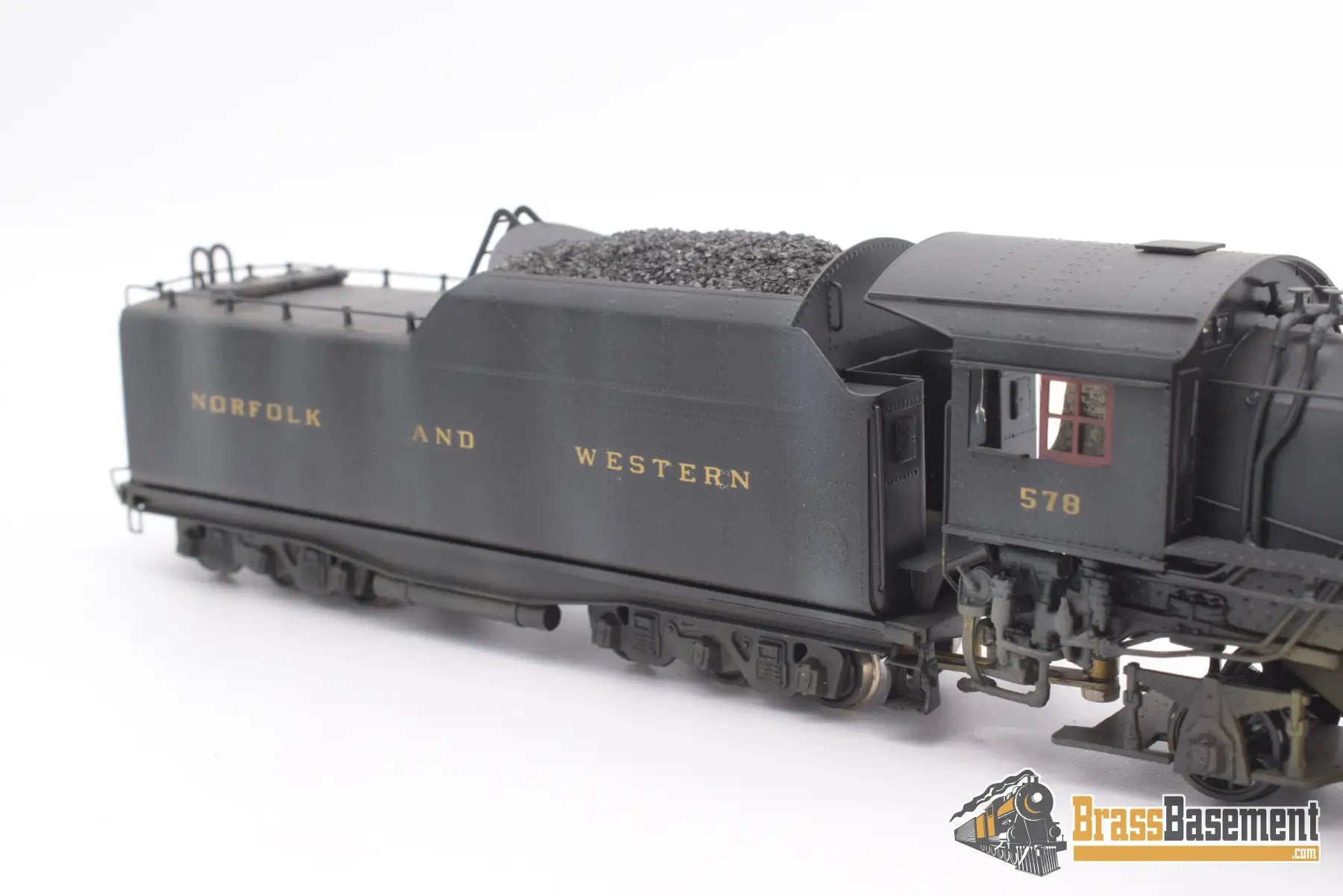 Ho Brass - Nwsl Norfolk & Western E2A 4 - 6 - 2 #578 C/P