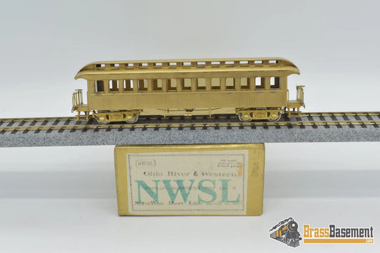 Ho Brass - Nwsl Ohio River & Western Business Pay Car #5 Unpainted Passenger