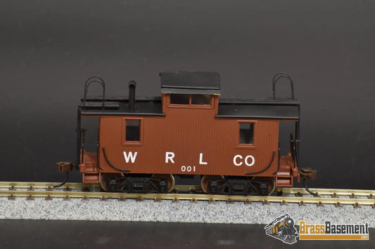 Ho Brass - Nwsl White River Lumber Co. Caboose #001 Pro Custom Paint