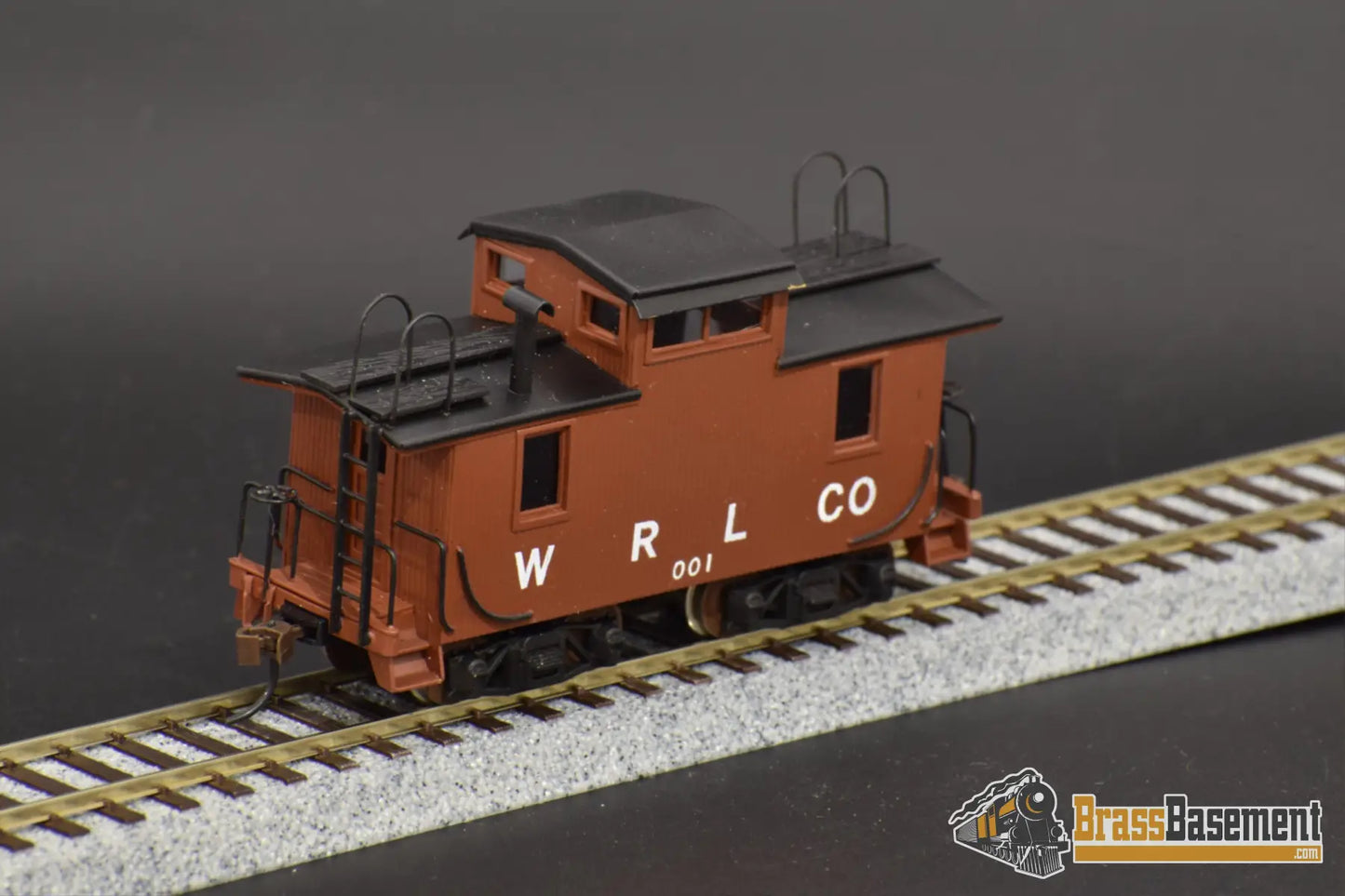 Ho Brass - Nwsl White River Lumber Co. Caboose #001 Pro Custom Paint