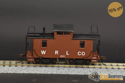 Ho Brass - Nwsl White River Lumber Co. Caboose #001 Pro Custom Paint