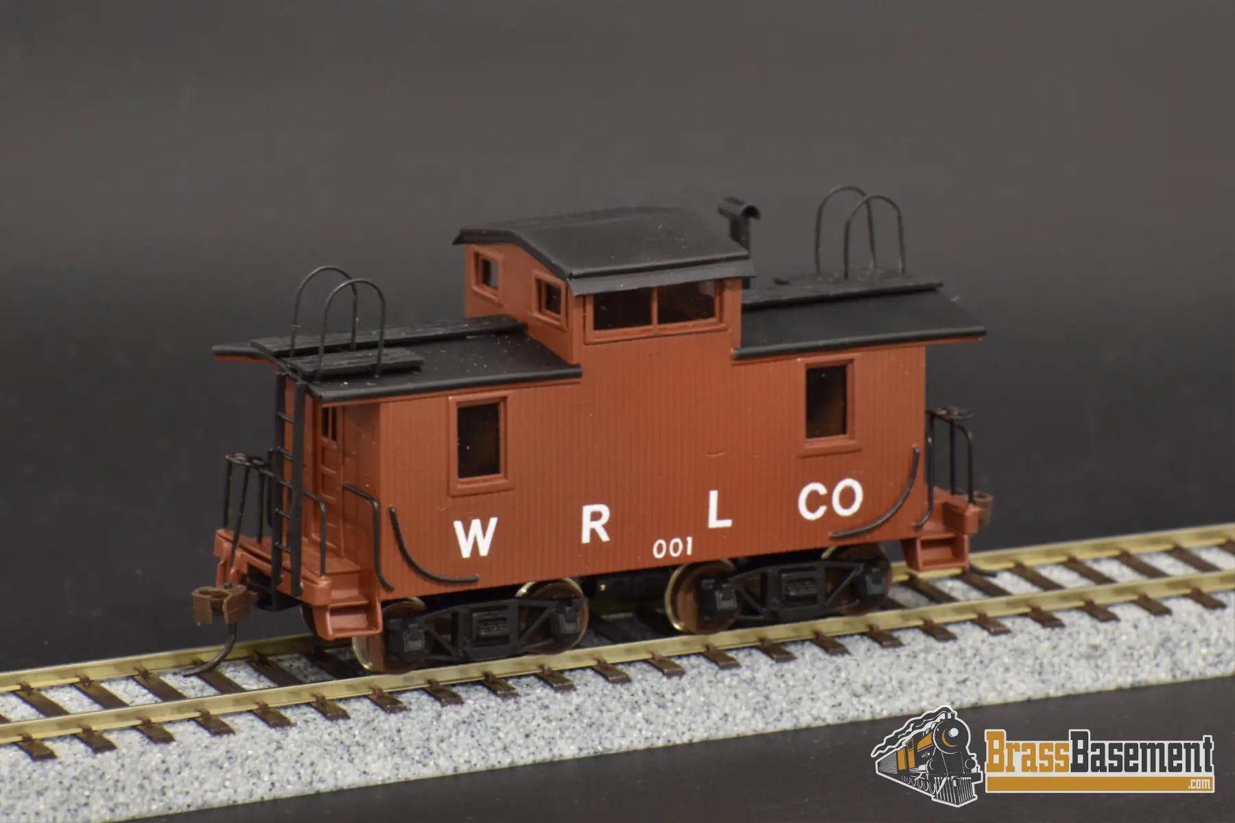 Ho Brass - Nwsl White River Lumber Co. Caboose #001 Pro Custom Paint