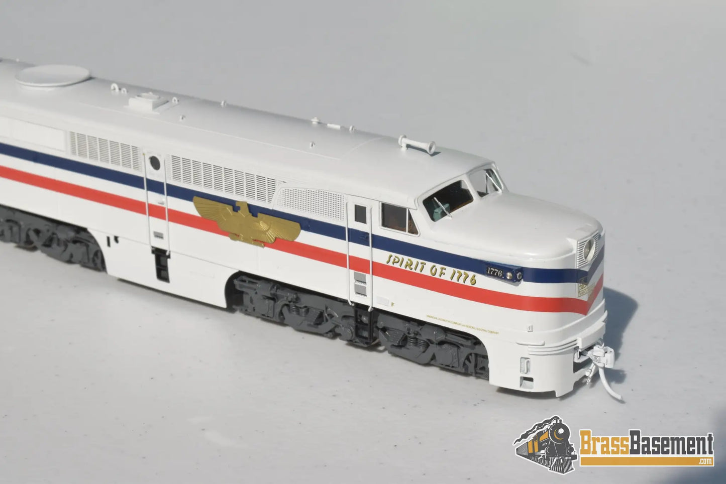 Ho Brass - Omi 087010013.1 American Freedom Train Pa - 1 ’Spirit Of 1776’ Red - White - Blue