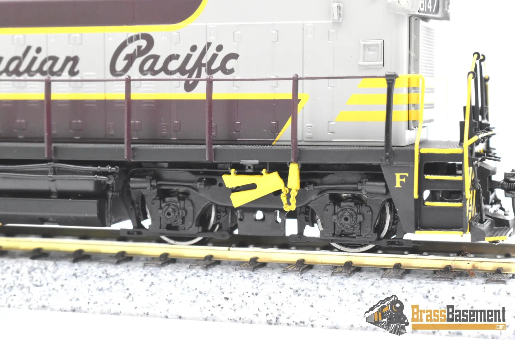 HO Brass - OMI 087010071.2 Canadian Pacific SW1200RS #8147 Script Lettering - FP Diesel