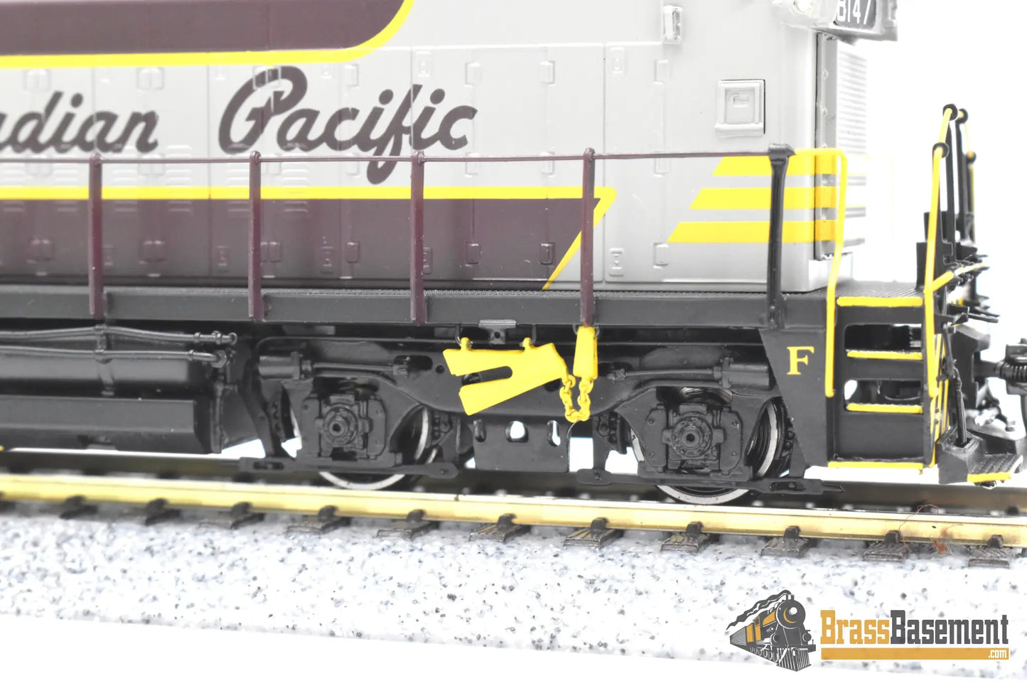 HO Brass - OMI 087010071.2 Canadian Pacific SW1200RS #8147 Script Lettering - FP Diesel