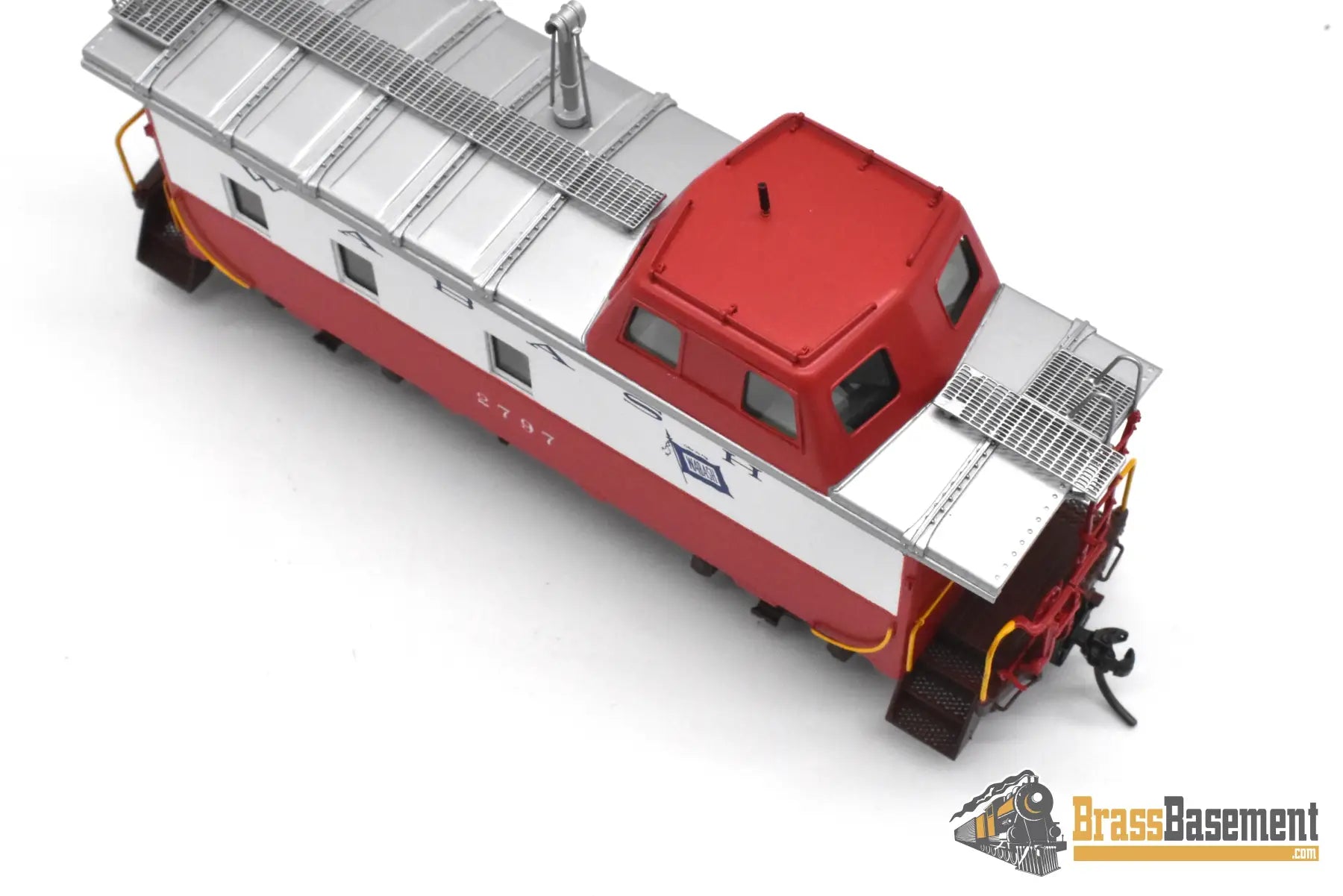 HO Brass OMI 087030001.1 Wabash Streamlined Caboose #2797 Factory Finished Red/White/Blue 2004 Freight