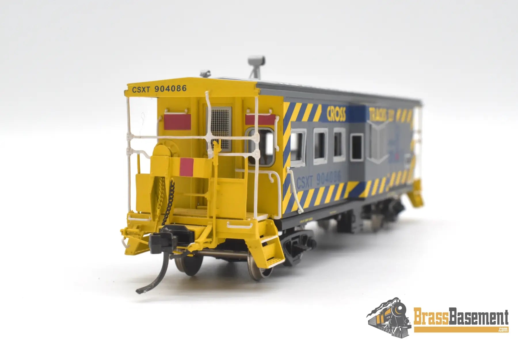 Ho Brass - Omi 087030021.3 Csx C-27A Caboose Operation Lifesaver Red Block