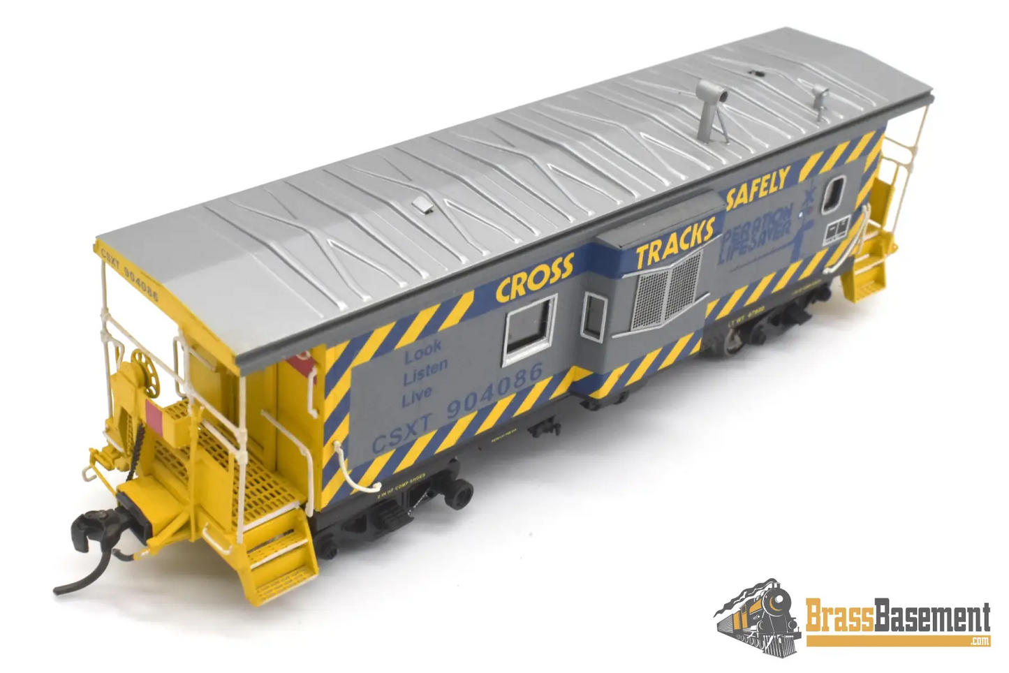 Ho Brass - Omi 087030021.3 Csx C-27A Caboose Operation Lifesaver Red Block