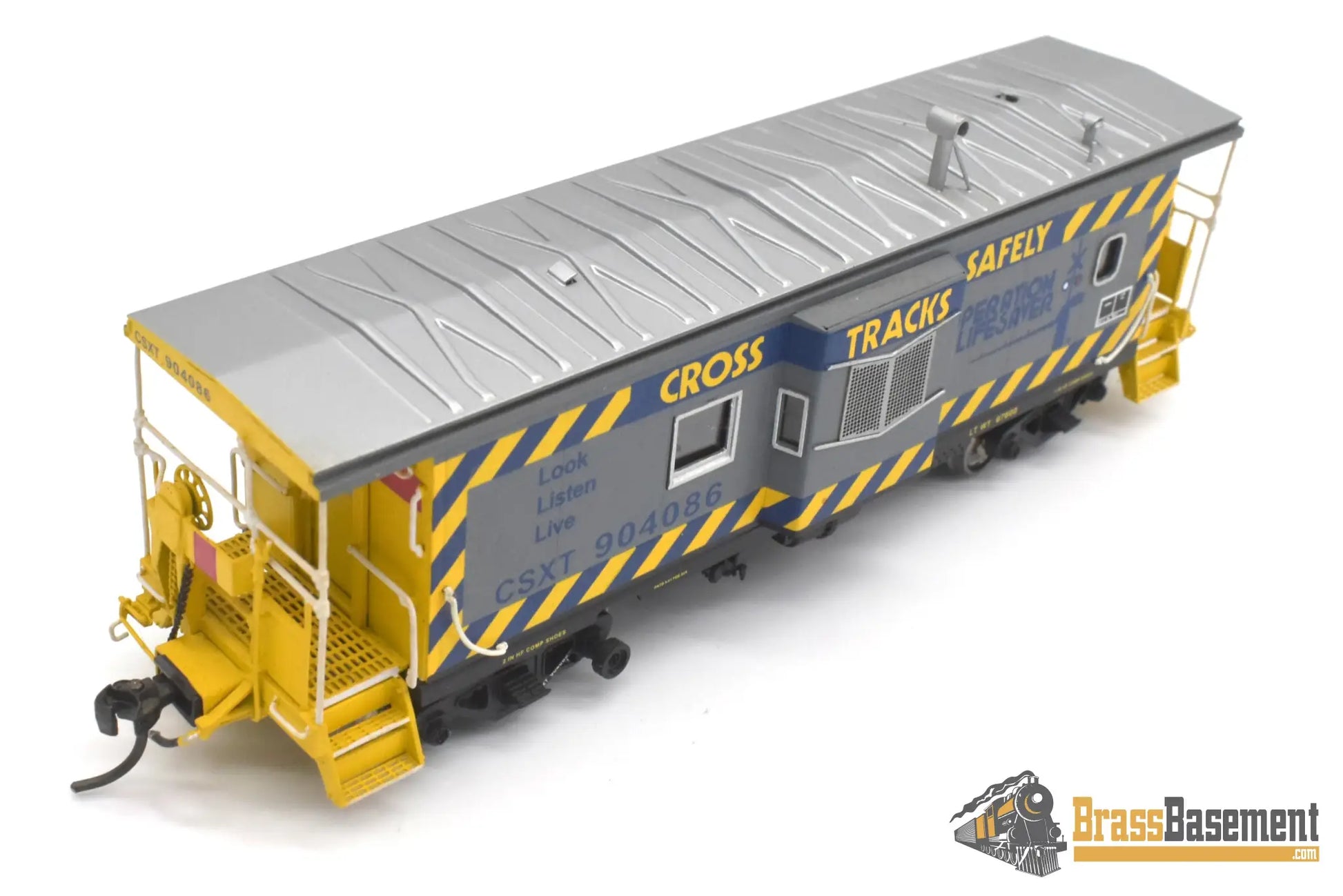 Ho Brass - Omi 087030021.3 Csx C-27A Caboose Operation Lifesaver Red Block