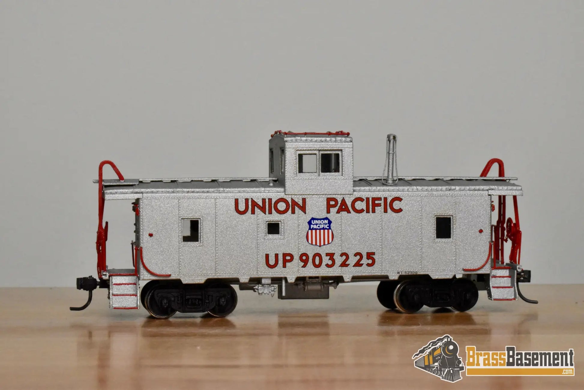 HO Brass – OMI 1121 – Union Pacific CA-4 Caboose #903225 – Custom Painted - Brass Caboose