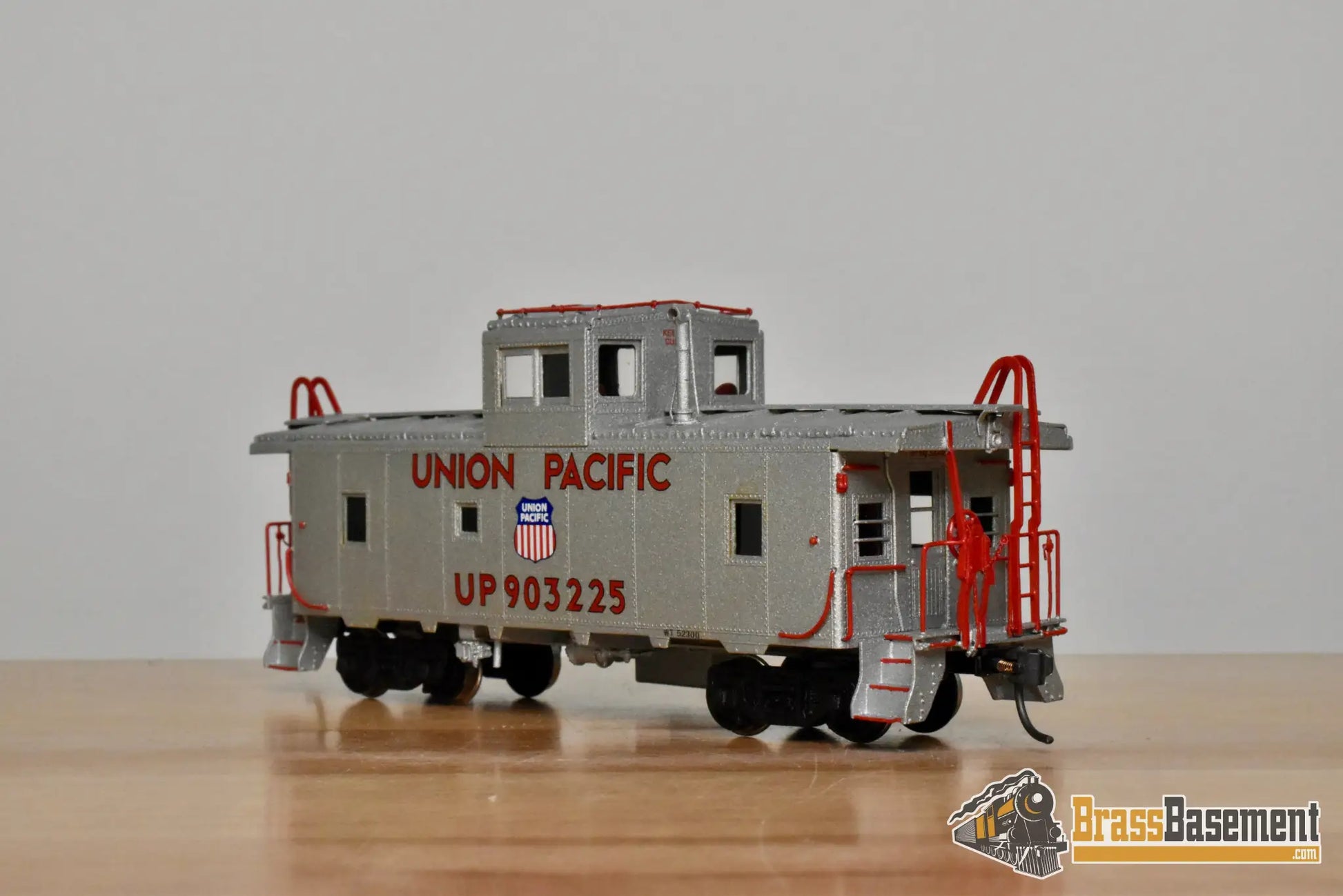 HO Brass – OMI 1121 – Union Pacific CA-4 Caboose #903225 – Custom Painted - Brass Caboose