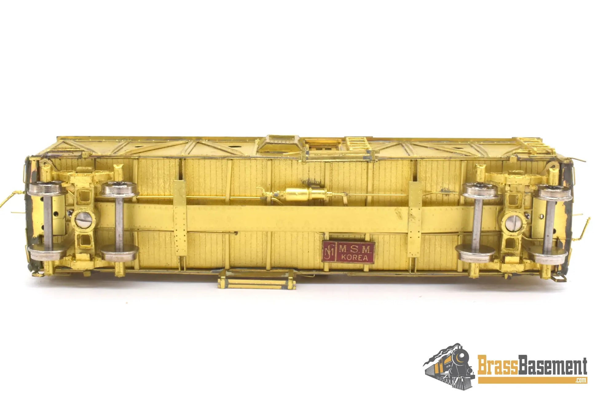 Ho Brass - Omi 1125 Overland Pennsylvania Rr Prr Nx - 23 Unpainted Freight
