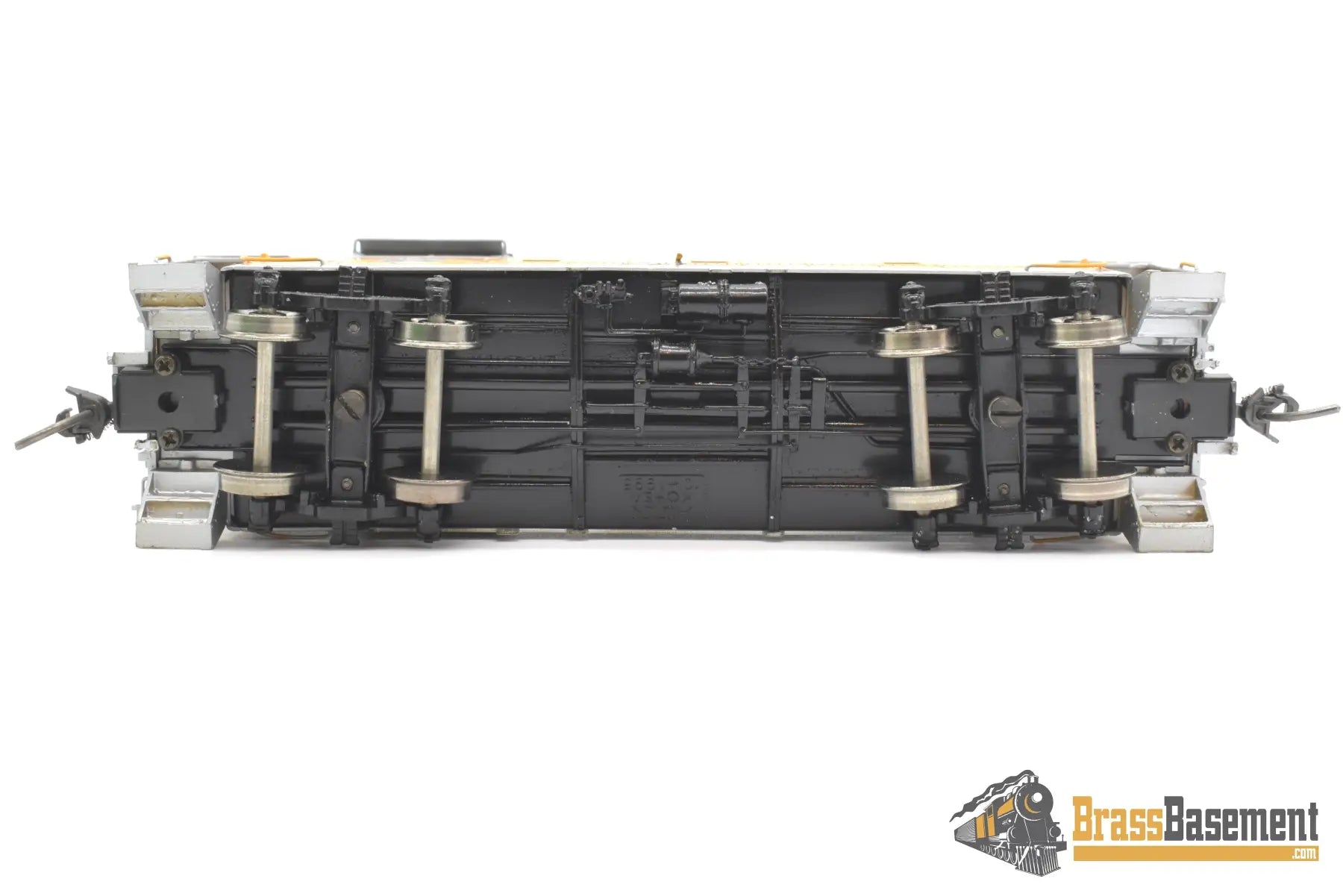 Ho Brass - Omi 1127.2 Rio Grande Drgw Steel Riveted Caboose Modernized Sealed Windows 4 Stripe