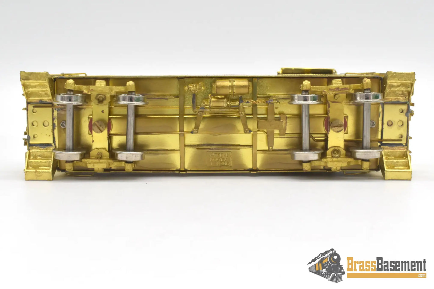 Ho Brass - Omi 1155 Rio Grande Drgw Steel Riveted Caboose Original Unpainted