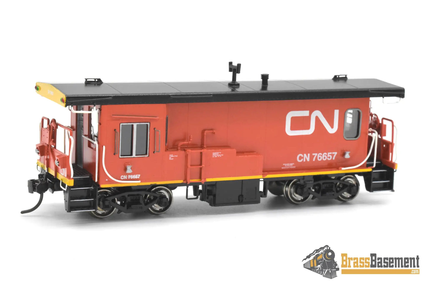 HO Brass - OMI 1173.1 CNR Canadian National Van Caboose #76657 - FP Diesel
