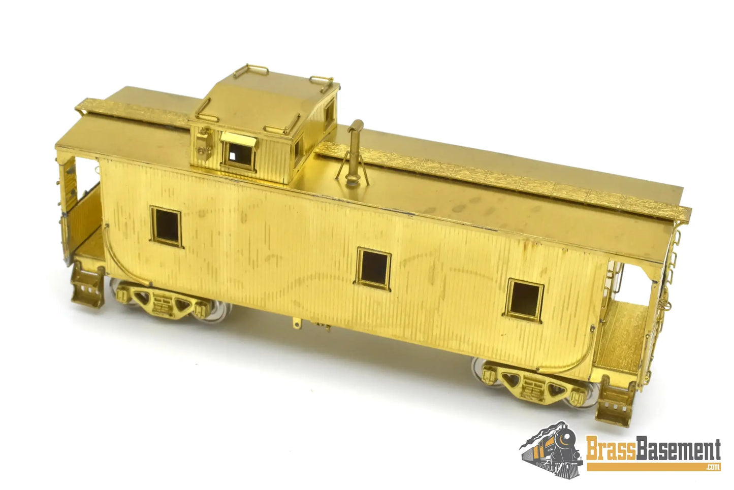 HO Brass - OMI 1187 Nickel Plate NKP 1300 Wood Sided Caboose - Unpainted Freight