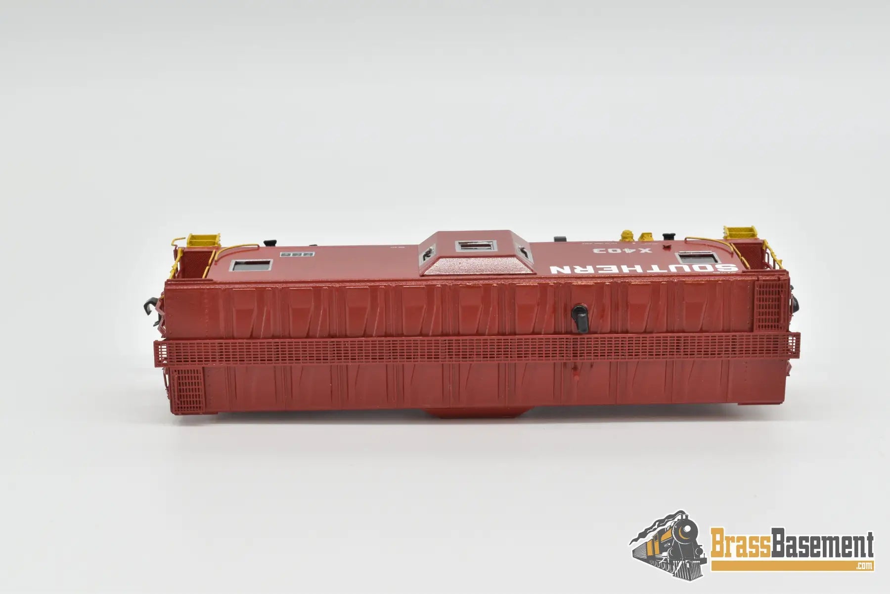 Ho Brass - Omi 1230.1 Southern Srr Steel Bay Window Caboose Mint