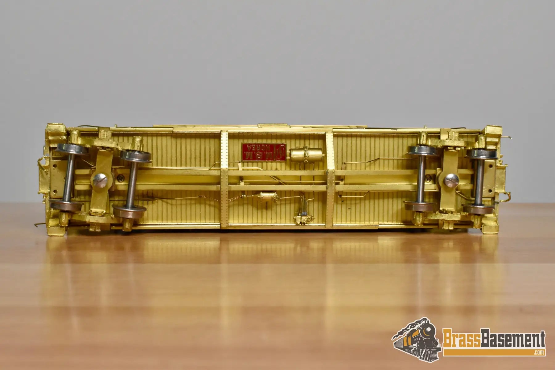 HO Brass OMI 1233 Illinois Central ’OSB’ Outside Braced Wood Caboose Mint Caboose