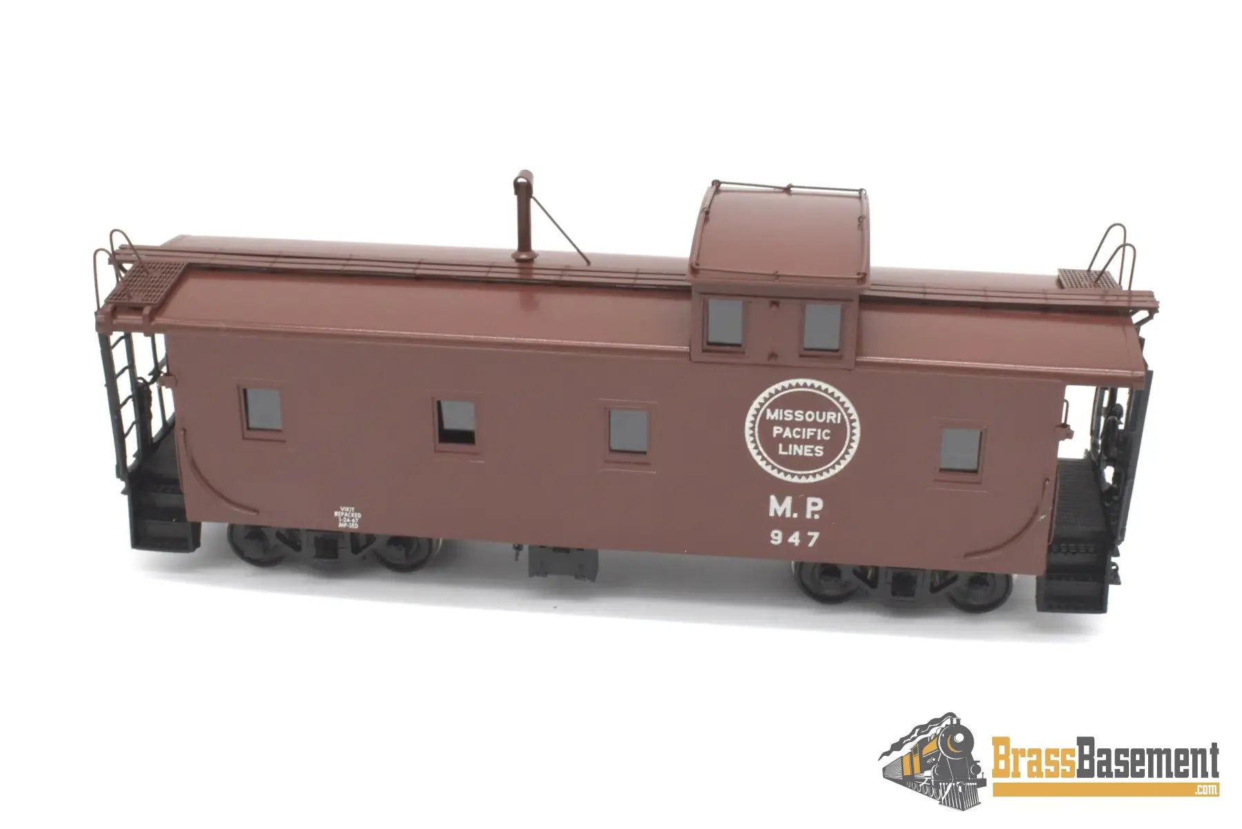 Ho Brass - Omi 1271.1 Missouri Pacific Mp Steel Caboose #947 W/O Rivets Cpomi