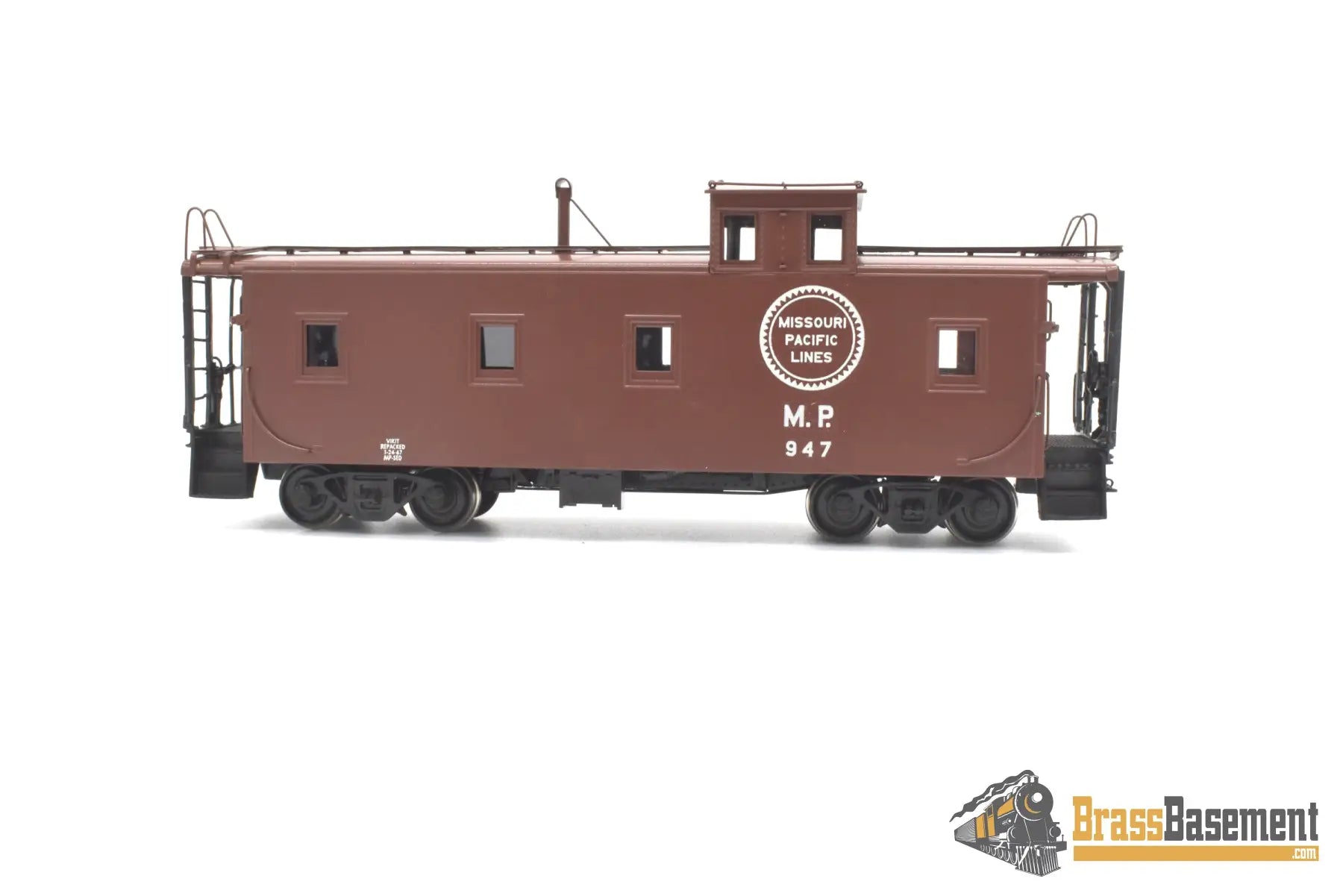 Ho Brass - Omi 1271.1 Missouri Pacific Mp Steel Caboose #947 W/O Rivets Cpomi