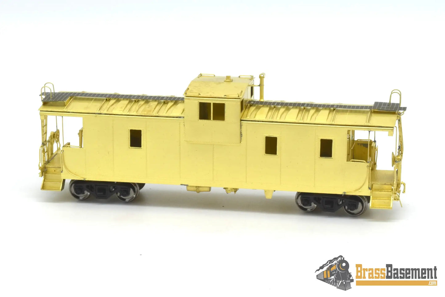 Ho Brass - Omi 1289 Illinois Central ’Extended’ Vision Caboose Pullman Standard Roof
