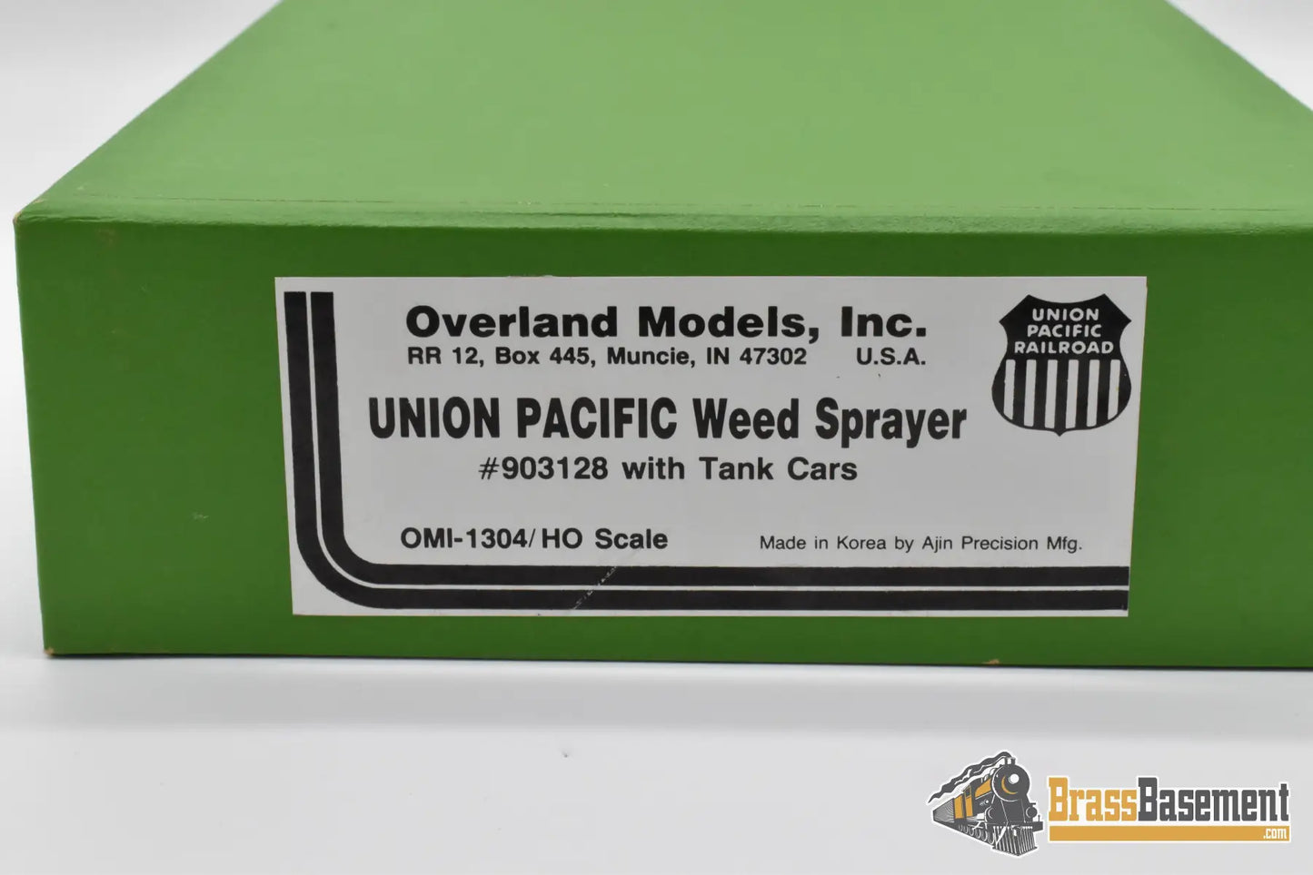 HO Brass - OMI 1304 Union Pacific UP Weed Sprayer #903128 w/ Tank Cars - C/P Freight