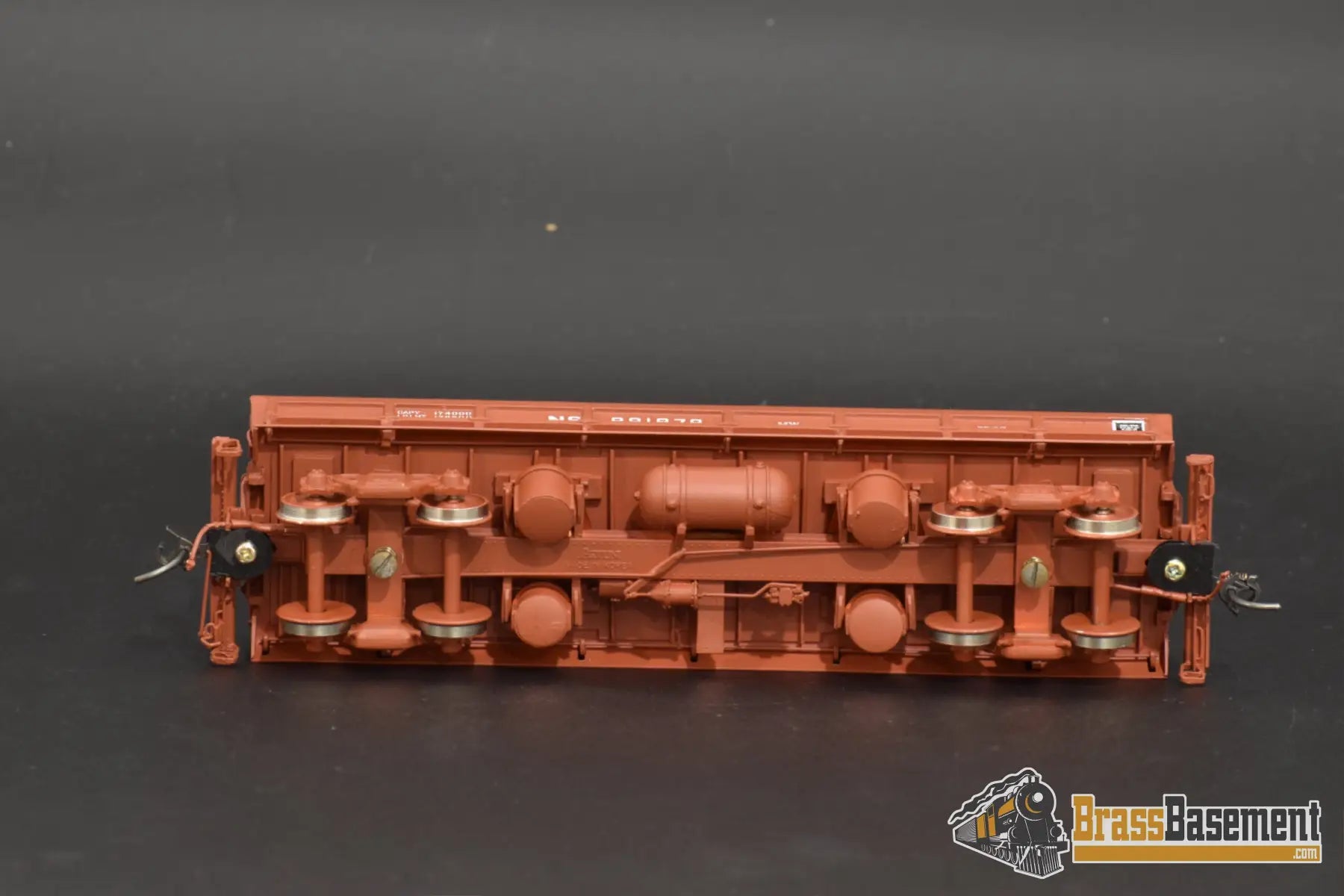 Ho Brass - Omi 1317 Norfolk Southern Mow Side Dump Car Pro Finished Freight