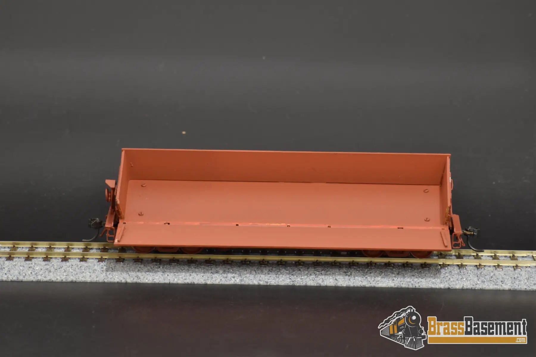 Ho Brass - Omi 1317 Norfolk Southern Mow Side Dump Car Pro Finished Freight