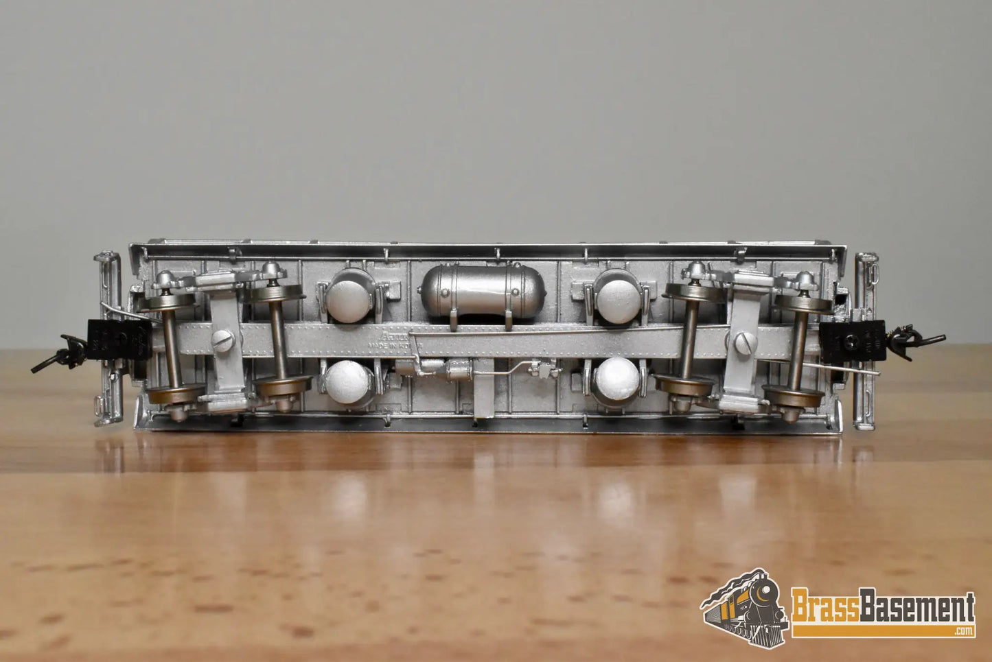 HO Brass – OMI 1317 – Union Pacific Paccar Side Dump Car #908028 – Custom Painted - Brass Maintenance-of-Way Car
