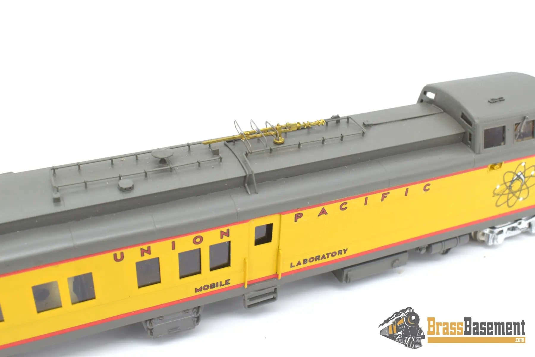 Ho Brass - Omi 1337 Union Pacific #210 Dynamometer Car Original Pro Custom Passenger