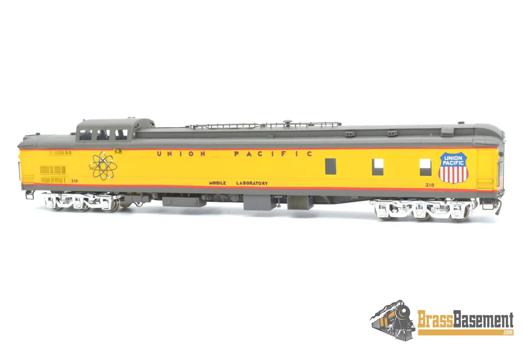 Ho Brass - Omi 1337 Union Pacific #210 Dynamometer Car Original Pro Custom Passenger