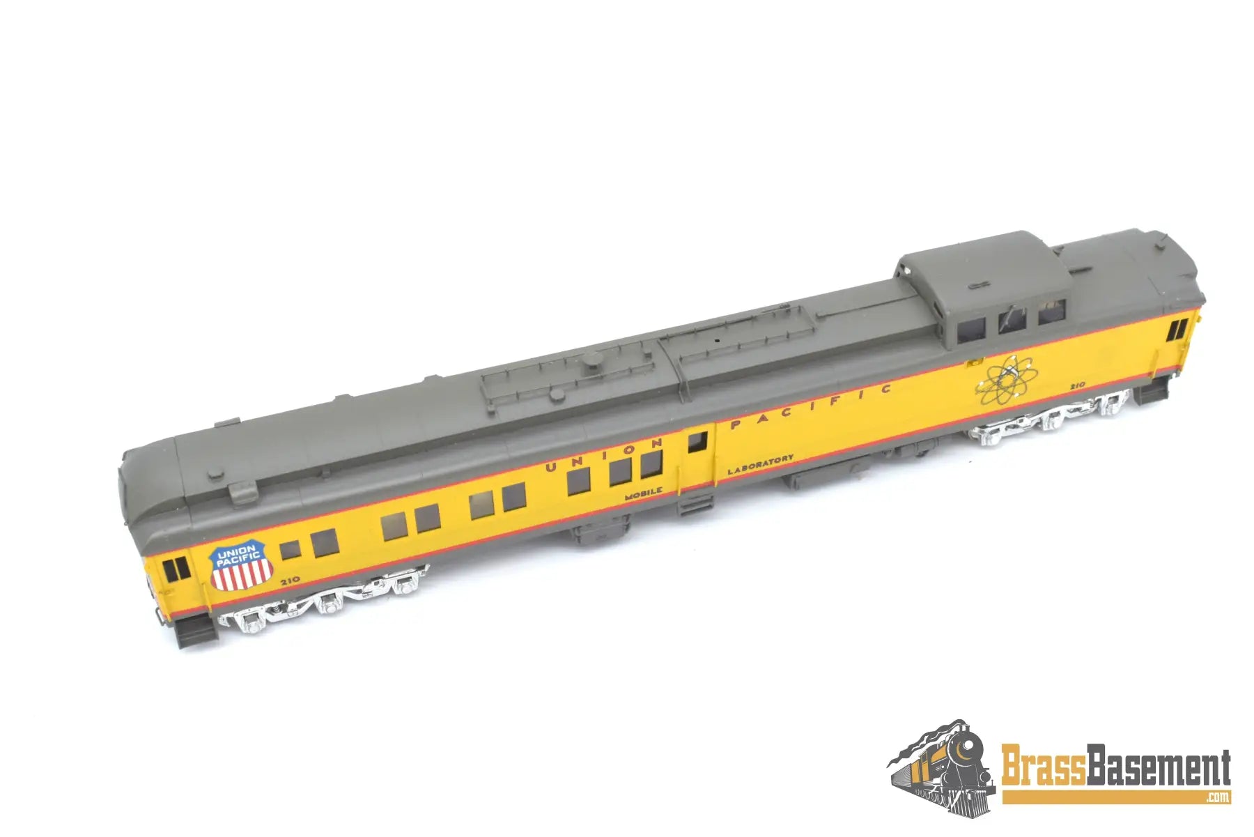 Ho Brass - Omi 1337 Union Pacific #210 Dynamometer Car Original Pro Custom Passenger