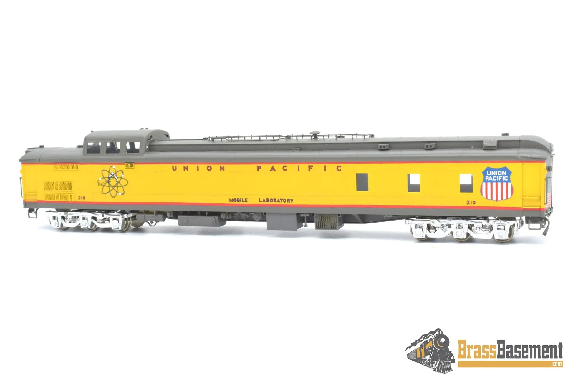 Ho Brass - Omi 1337 Union Pacific #210 Dynamometer Car Original Pro Custom Passenger