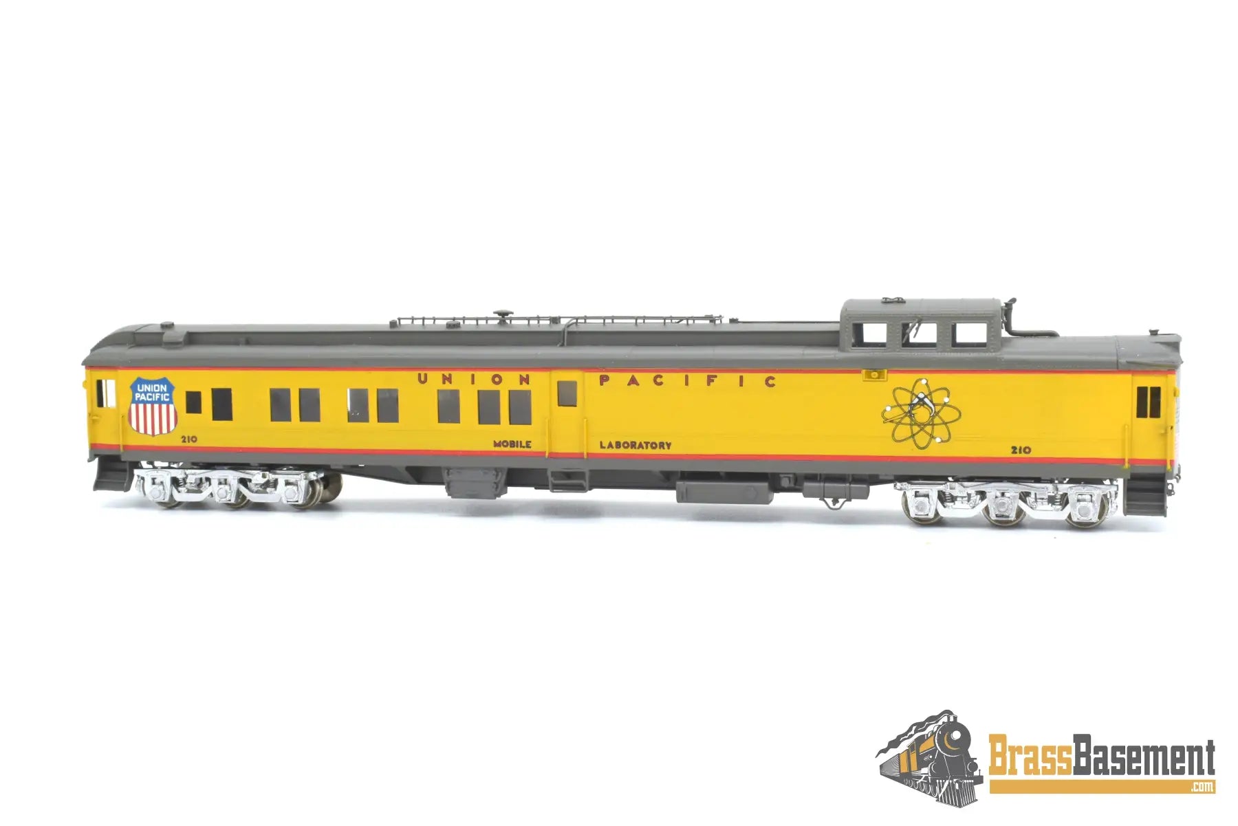 Ho Brass - Omi 1337 Union Pacific #210 Dynamometer Car Original Pro Custom Passenger