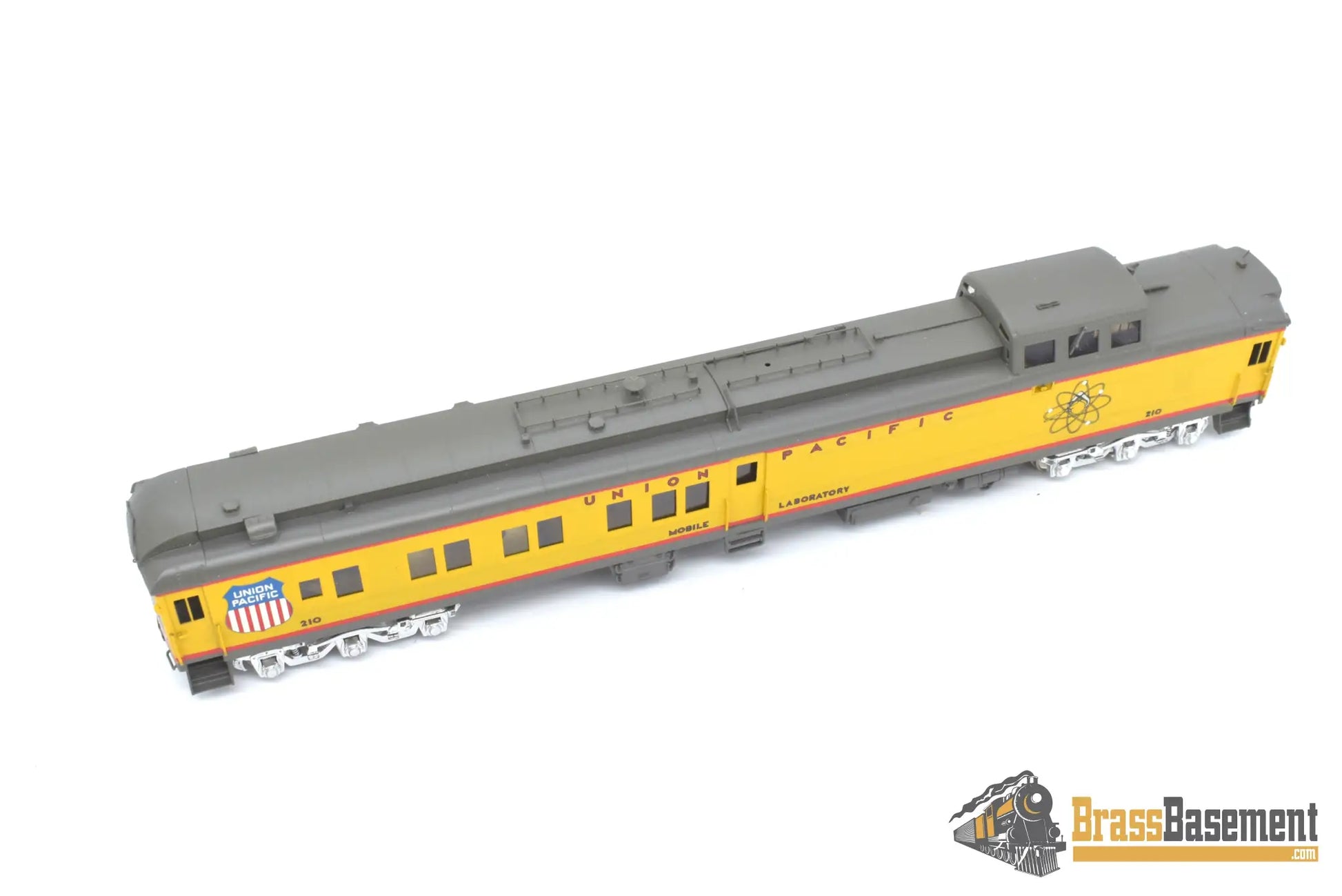 Ho Brass - Omi 1337 Union Pacific #210 Dynamometer Car Original Pro Custom Passenger