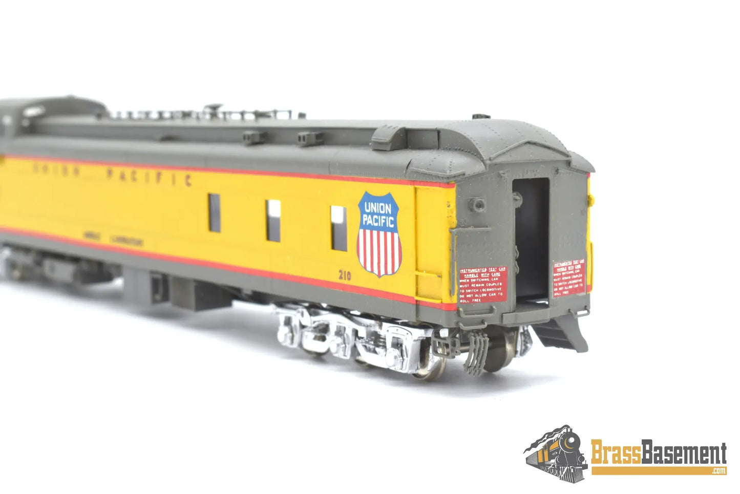 Ho Brass - Omi 1337 Union Pacific #210 Dynamometer Car Original Pro Custom Passenger