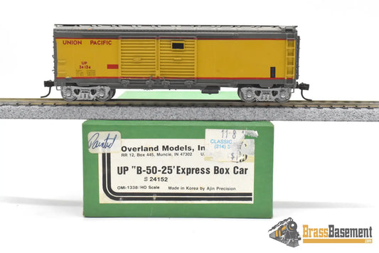 HO Brass - OMI 1338 Union Pacific UP B-50-25 Express Boxcar #24134 - C/P Late Appearance Passenger