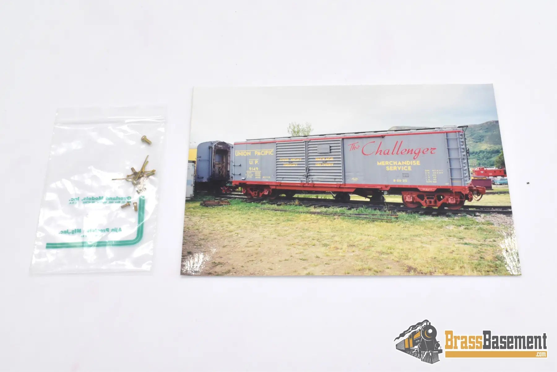 Ho Brass - Omi 1338 Union Pacific Up B - 50 - 25 Express Boxcar Mint Unpainted Passenger