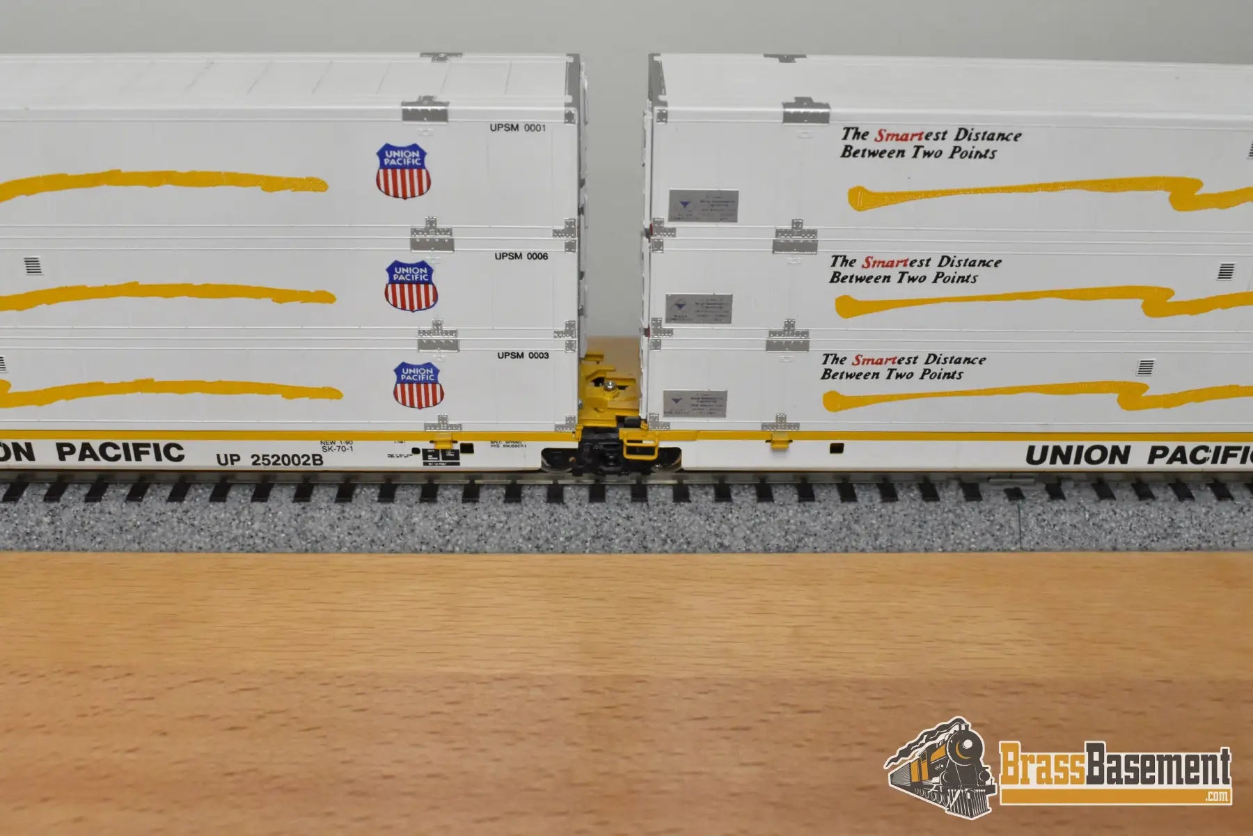 HO Brass - OMI 1340.1 Union Pacific UP Triple Stack ’Smart’ SK-70-1 Autorack Freight
