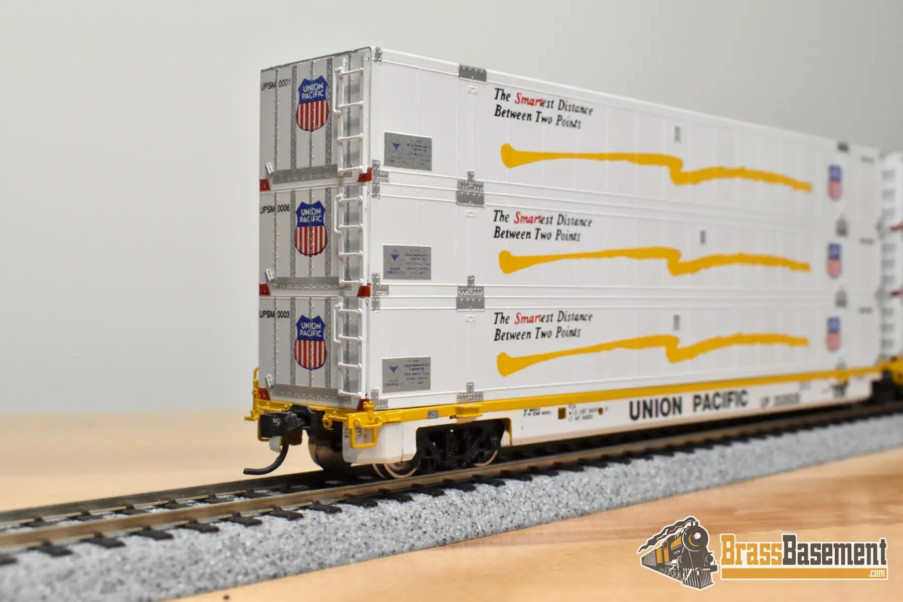 HO Brass - OMI 1340.1 Union Pacific UP Triple Stack ’Smart’ SK-70-1 Autorack Freight