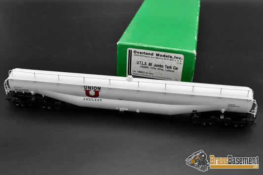 HO Brass – OMI 1352.1 UTLX Union Tank Car 89’ Jumbo Tank Car – #83699 – F/P White – Mint Freight Car