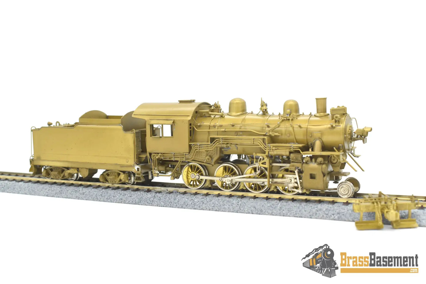 Ho Brass - Omi 1414 Chesapeake & Ohio G - 9 2 - 8 - 0 9Re Tender Unpainted Rok - Am Steam
