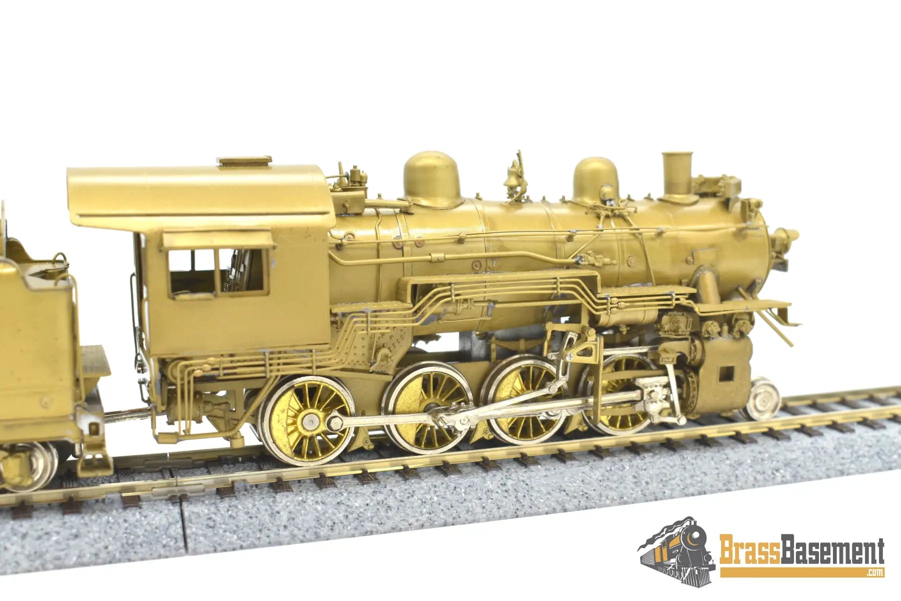 Ho Brass - Omi 1414 Chesapeake & Ohio G - 9 2 - 8 - 0 9Re Tender Unpainted Rok - Am Steam