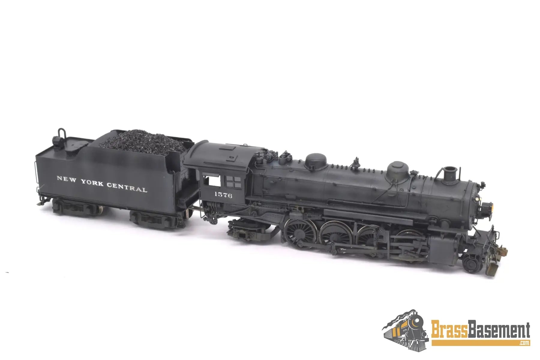 Ho Brass - Omi 1418 New York Central Nyc H - 5T 2 - 8 - 2 #1576 Mikado Nice Custom Steam