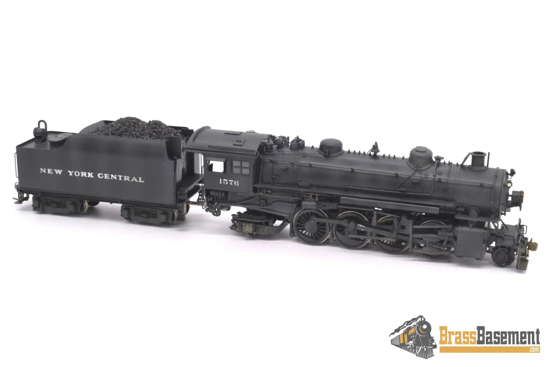 Ho Brass - Omi 1418 New York Central Nyc H - 5T 2 - 8 - 2 #1576 Mikado Nice Custom Steam